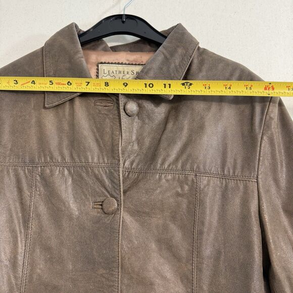 Vintage Leather Shop Argentina Women’s Brown Jacket Size 2 - Picture 10 of 14